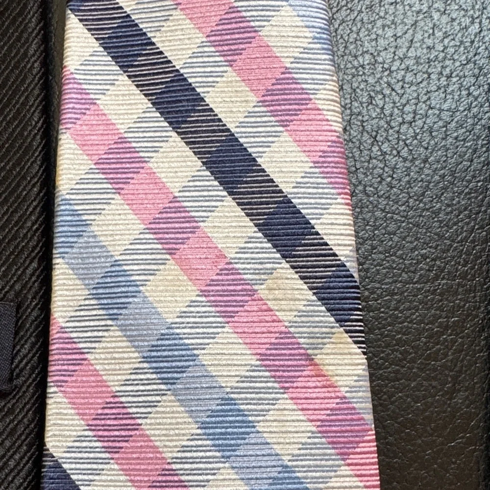 Boys Tie Lot - Black, Pink, Blue, Teal Plaids & Solids